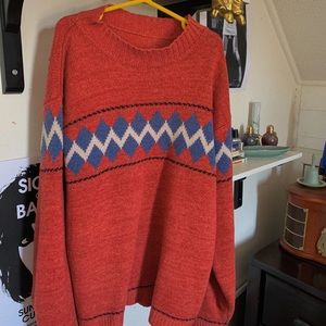Vintage Red Sweater